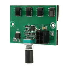 Contrôleur de vitesse de ventilateur PWM à 4 canaux NKFV4 12V pour ventilateurs PC 2/3/4 broches
