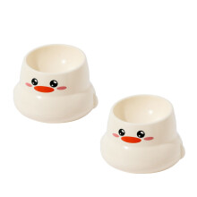 2pack Hoge Voet Beschermende Cervicale Wervelkolom Kom Mooie-Wit