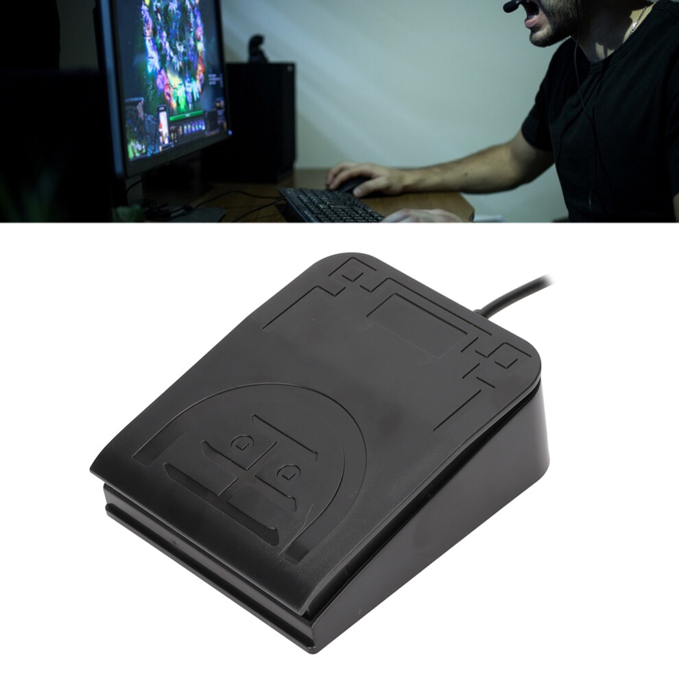 Usb Foot Switch Pedal For Midi, Windows, Linux, Os X, Wired 2M 9361375624606