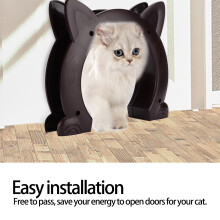 Katzentür für den Innenbereich, Katzenkopfförmige