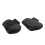 4pcs Lightweight Adjustable Black Horse Tendon Boots Set (M) 1