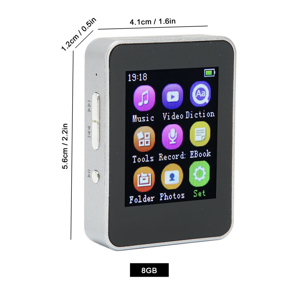 T7 Mp4-Player, 1,8 Zoll GroãEr Bildschirm, 7465065145678