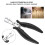 Επαγγελματικό εργαλείο Bonding Fusion Hair Extensions, πένσα αφαίρεσης για ασφαλή αφαίρεση 8