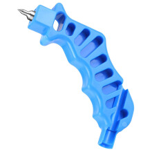 Perforar agujeros es más fácil con el perforador de agujeros para tubos de riego por goteo 2 en 1, herramienta de inserción de accesorios para