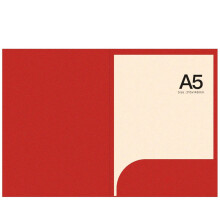 Bastelbedarf für Karten und Scrapbooking, glattes Kartonpapier für künstlerische Gestaltung, gewebte Leinenmappen mit zwei Fächern zur