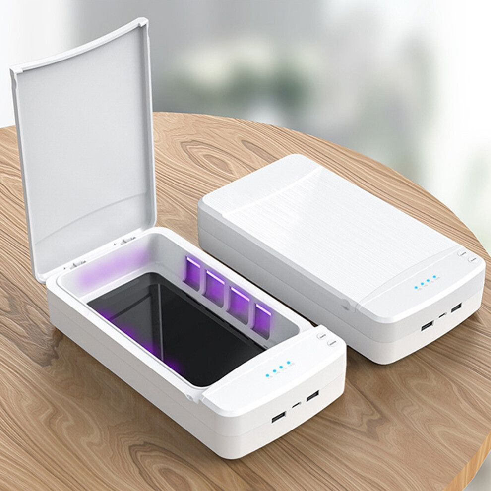 Rechargeable UV Cleaning Box â 360 Portable Ultraviolet Nail Tool Sanitizer