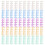 Artistic Binding Choice: Crystal Binding Spines, Snap Split Combs With 5 Ring Design, Multi-Color Palette For Customizable Binding, Ideal For 1