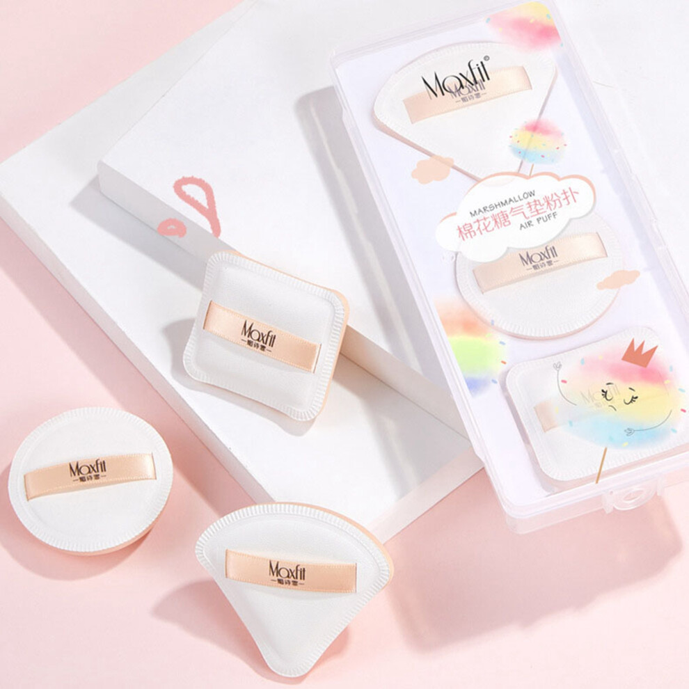 Powder Puff Silicone Face Makeup Sponge Triangular Bagged Skin-Friendly