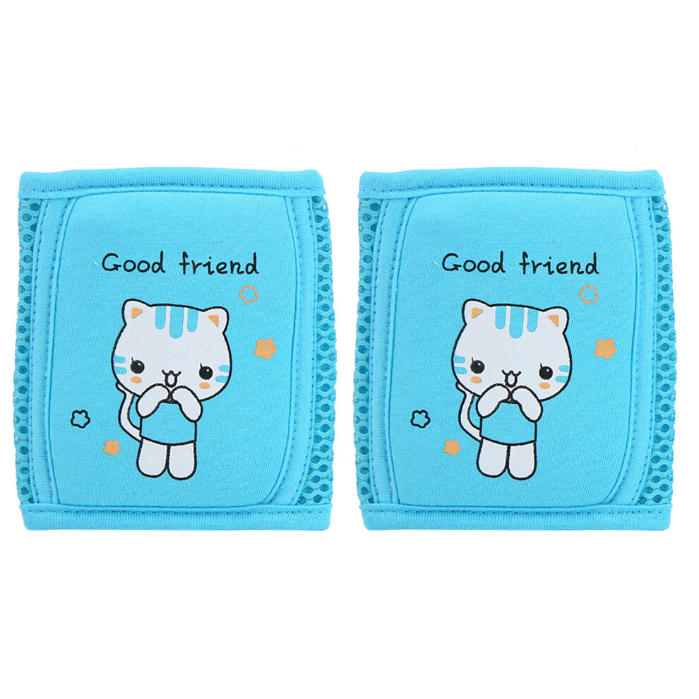 Crawling Companions, Cartoon Kneepads, Breathable Mesh Design, Adjustable Hook for Growing Toddlers, Soft Knee Pads with Anti-Slip Bubbles, Several