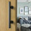Flush Door Handle Hardware Set, Heavy Duty Construction with Powder Coat Finish, Interior Finger Pull 4