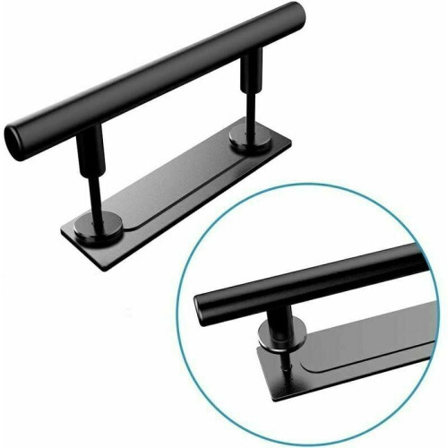 Flush Door Handle Hardware Set, Heavy Duty Construction with Powder Coat Finish, Interior Finger Pull 2