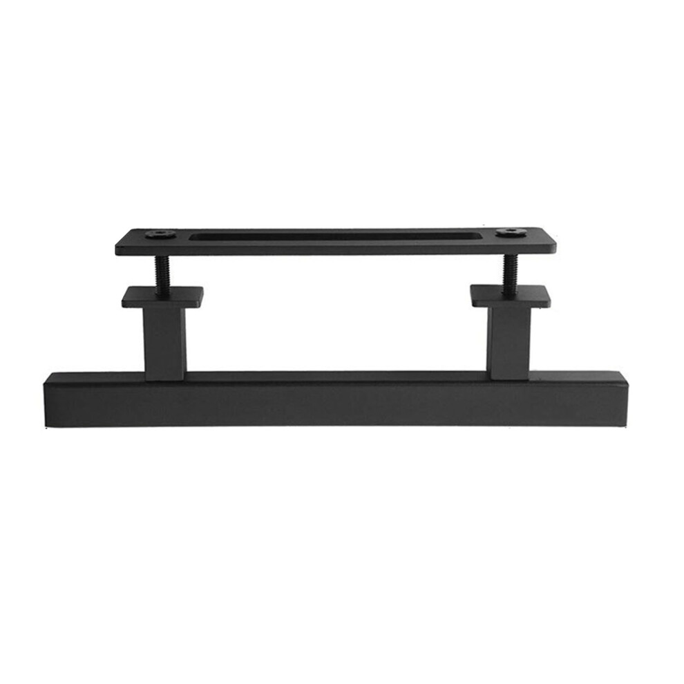 Carbon Steel 4.8Mm Thick Double Sided Sliding Barn Door Handle Black Square 8471372457372