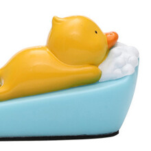 Arrêtore de porte animal mignon - Plastique souple en PVC, coupe-vent, antidérapant, design canard