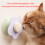 Katten Interactief speelgoed Wand Teaser-Paarse chrysant 3