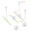 Katten Interactief speelgoed Wand Teaser-Paarse chrysant 2