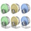 Quiet Spinning Running Wheel for Dwarf Syrian-yellow No bracket 2