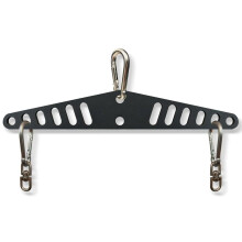 Multi-Grip LAT Pull Down Bar for Home Gym, Adjustable Cable Machine Handle, Heavy-Duty Steel, Compatible with LAT Pulldown Systems