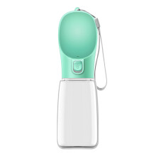 Portable Drinking Dispenser Feeder Travel Puppy-Green 550 ml