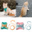 Pet Harness Leash Set Training Walking Leads for-Pink blue L 2