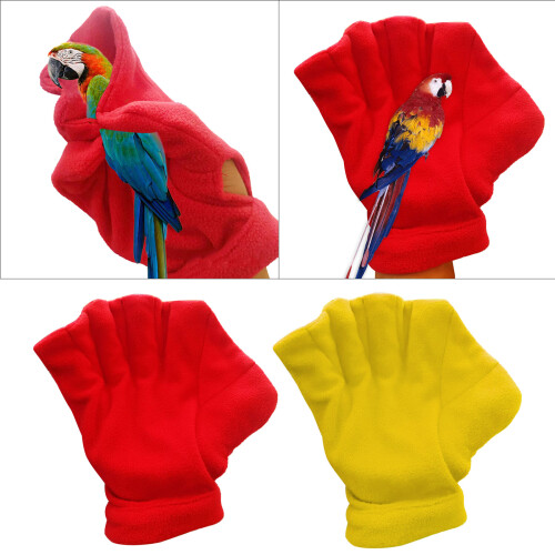 Vogel-Anti-Biss-Handschuhe, Bonding-Handschuh,-Rot 2