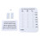 Dog Feeding Reminder Magnet Tracker Sign Easy to Set-three rows 1