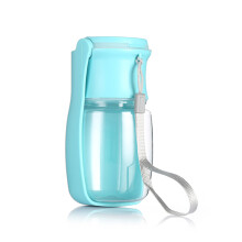 Tragbare Haustier-Wasserflasche für Spaziergänge im Freien,-Blau