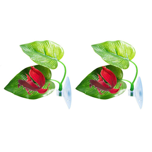 Betta Leaf Pad Hammock Breeding Bed Double-Double outfit