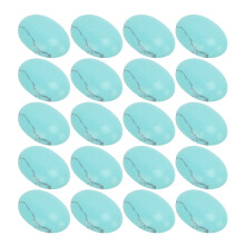 20 Stück natürliche ovale Cabochons mit flacher