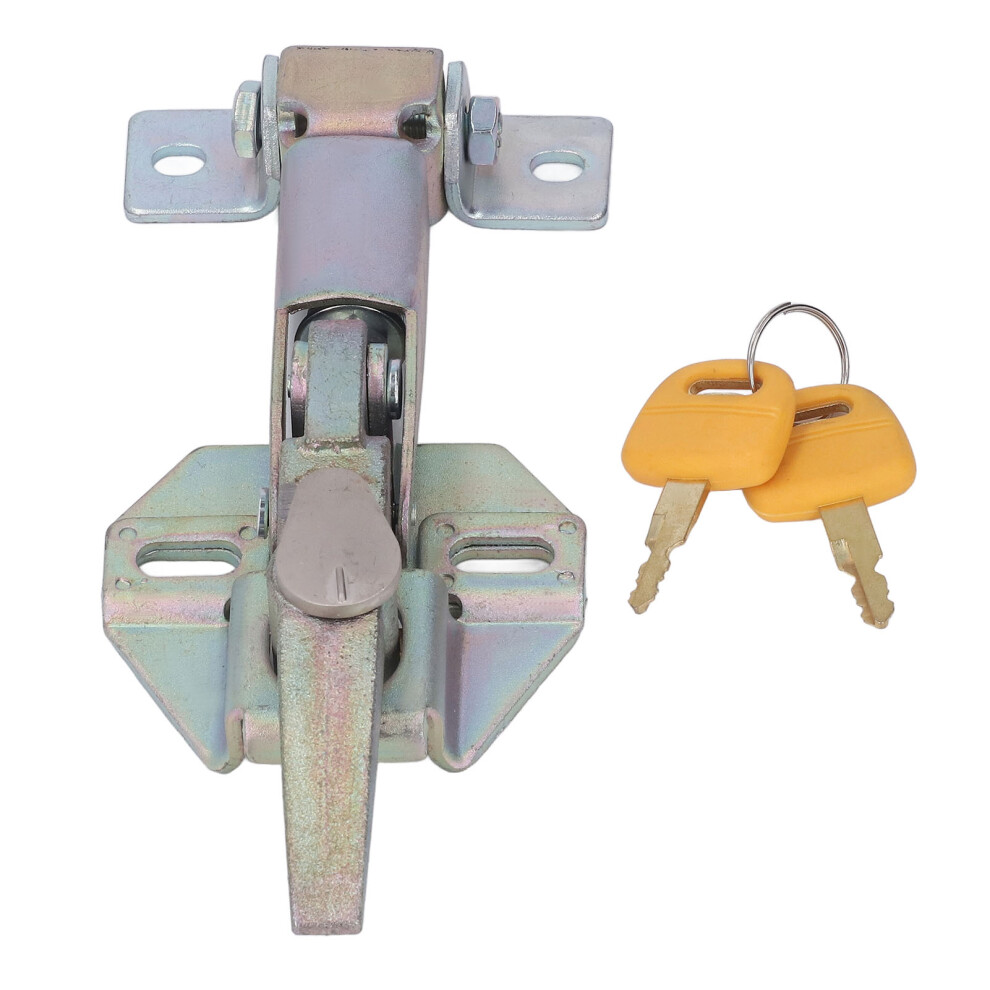 Stainless Steel Excavator Cylinder Head Lock For Hyundai R200 With Keys 8741372460093
