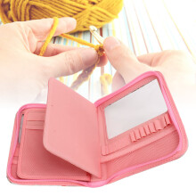 Tragbare Oxford Häkelnadeln Case mit Elastischen Bändern und Tasche