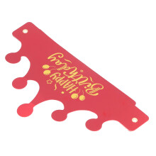 40pcs Paper Crowns for Birthdays & Celebrations, Red, 22.5x11.5cm