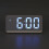 Digital Alarm Clock Voice Control Brightness LED Mirror Modern Desktop Clock 12