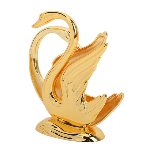 Θήκη για επιτραπέζια σκεύη Swan με κουτάλια Κομψή σχεδίαση Swan με γυαλιστερό 1