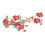 Blumenaufnäher, Phönixblumen, chinesischer Stil, 3