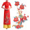 Blumenaufnäher, Phönixblumen, chinesischer Stil, 7