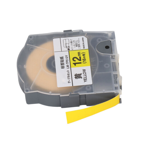 Etikettenband, 12 mm, 16 m, PET-Material, 2