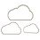 3-teiliges Wolkenwebstuhl-Set, langlebige 2