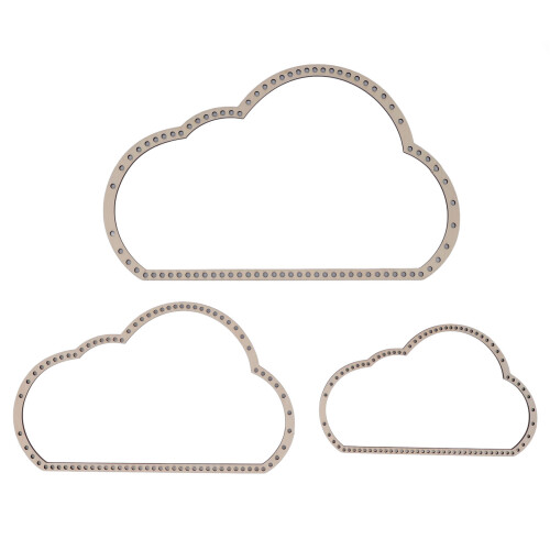 3-teiliges Wolkenwebstuhl-Set, langlebige 1