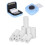 10Pcs White Printable Thermosensitive Thermal Paper Rolls for Small Printer 12