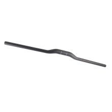 Fahrrad-Riser-Lenker, mattschwarz, 3K-Kohlefaser,