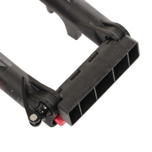 29 Zoll schwarze Fahrradfedergabel, konisches