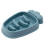 Slow Eating Big for Cat Shape Bowl Interactive Bloat Stop-Blue 1