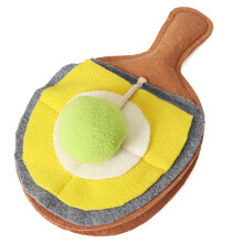 Snuffle Dog Toys Stuffed PingPong Cute Dispensing Toy-Brown