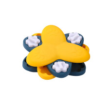 Interactive Dog Rotating Slow Feeders and Treat-Yellow