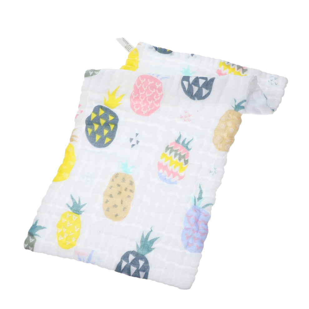Cartoon Washcloths Soft Absorbent Cotton Towels for Newborns for Bath and Drooling Cotton Burp Cloths Lightweight and Fast Drying