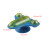 Cats Activity Feeder Cats Interactive Toy Treat-Grass green 3