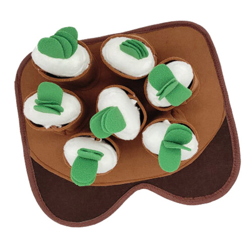 Pet Snuffle Feeding Mat Dog Interactive Puzzle Squeak-Square 2
