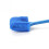 Aquarium Algaes Scraper Double-Side Sponge Brush Long-Green 2