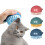 Pet Bath Massage Brush Quickly Cleaning Brush Tools-Red 3