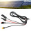 1 to 4 Solar Panel Extension Cable DC 5.5x2.1mm Connectors, 1.52m 9
